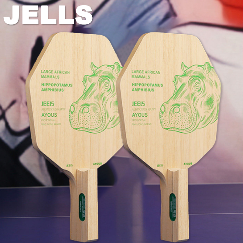 Table Tennis Racket - JEELS 1-laags Ayous Tafeltennisblad Zeshoekig Japans