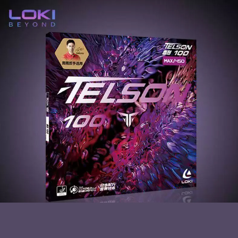 Table Tennis Loki - LOKI TELSON 100 Tafeltennisrubber Pimples in