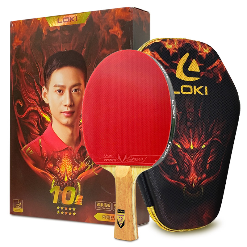 Table Tennis Zhang Jike - Originele LOKI Tafeltennis Racket Dragon Serie