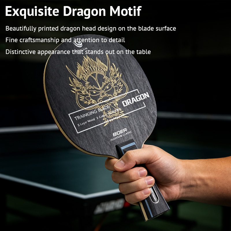 BOER DRAGON Tafeltennisbat 5 H - Table Tennis Zhang Jike recensie en prijs