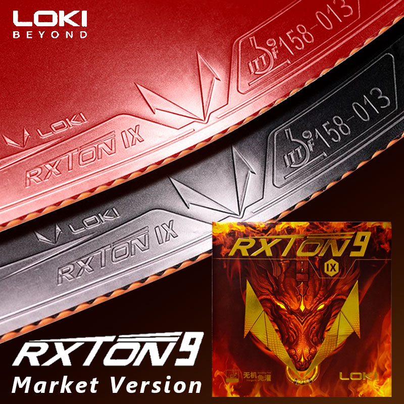 LOKI RXTON 9 Tafeltennisrubber - Table Tennis Loki recensie en prijs