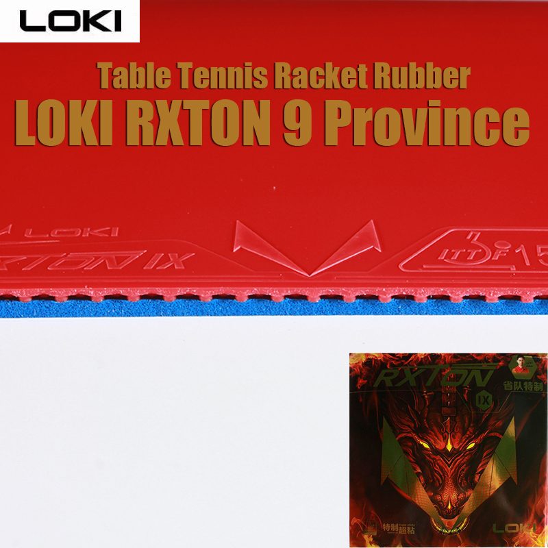 LOKI RXTON 9 Tafeltennisrubber - Table Tennis Loki recensie en prijs