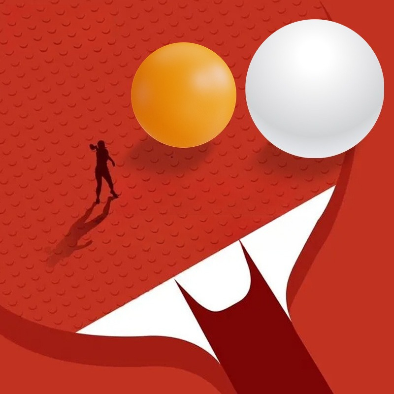 55 mm tafeltennis grote bal vo - Table Tennis Olympics recensie en prijs